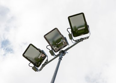 Darlaston’s Floodlights are installed and fully operational several weeks ahead of schedule