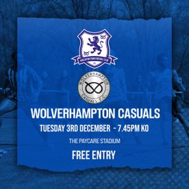 Darlaston arrange a friendly at The Paycare Stadium this coming Tuesday evening