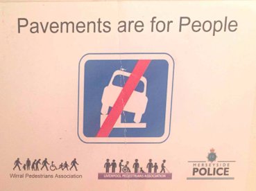 Newton Park - No Parking On Pavements