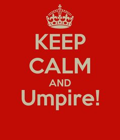 Let's raise a glass this weekend to our Band of Umpires !