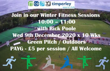 New Winter daytime Fitness Sessions with Rick Poole