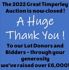 Hammer comes down on the 2022 Auction - over £6,000 raised !