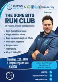 Ditch the hockey shoes and don your trainers! New 6 week Run Club starts this Thursday 4th April 2024