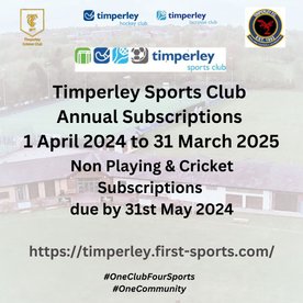 TSC Annual Member Subscriptions for 2024 - 2025