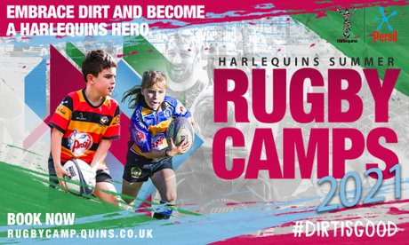 CANCELLED - Quins summer camp at Heath