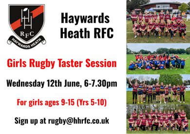 Girls Rugby Taster Session