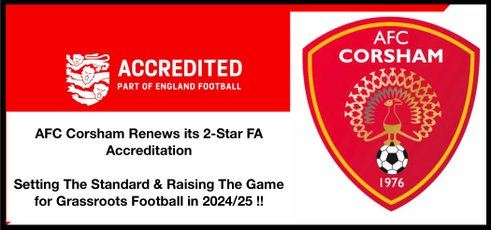 SUCCESSFUL CLUB ACCREDITATION RENEWAL