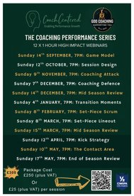 Coaching Performance Webinar Series