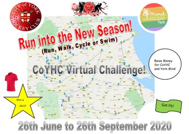 Run into the New Season! CoYHC Virtual Challenge!