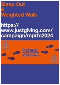 RUGBY CLUB STEP OUT IN SUPPORT OF DEPAUL UK