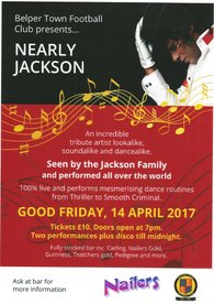 NEARLY JACKSON Tribute Night