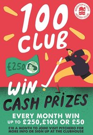 BHHC 100 Club+ winners for May to November 2025