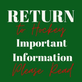 Return to Hockey - COVID 19 Update