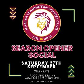 Season opener Social