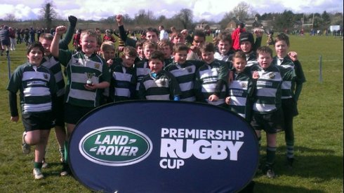 U12s in Landrover Premiership Cup
