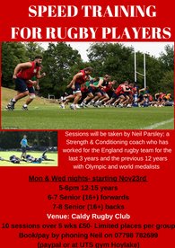 Speed Training for Rugby Players