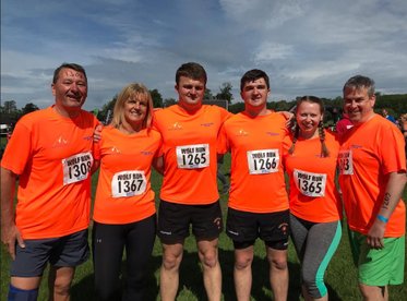 Well done to the Knibbs Family