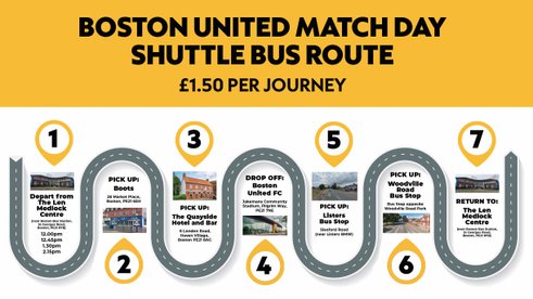 Matchday - Shuttle Buses 2024-2025