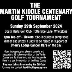 The Martin Kiddle Centenary Golf Tournament