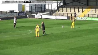 Lancaster City Tv Match Action Vs Nantwich Town F C