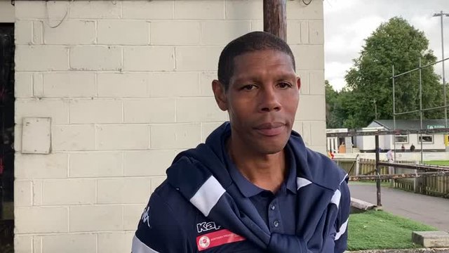 Atherton Collieries v Grantham Town post match interview